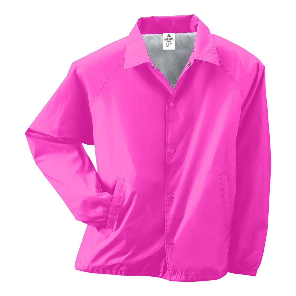 Nylon Coaches Jacket Lined