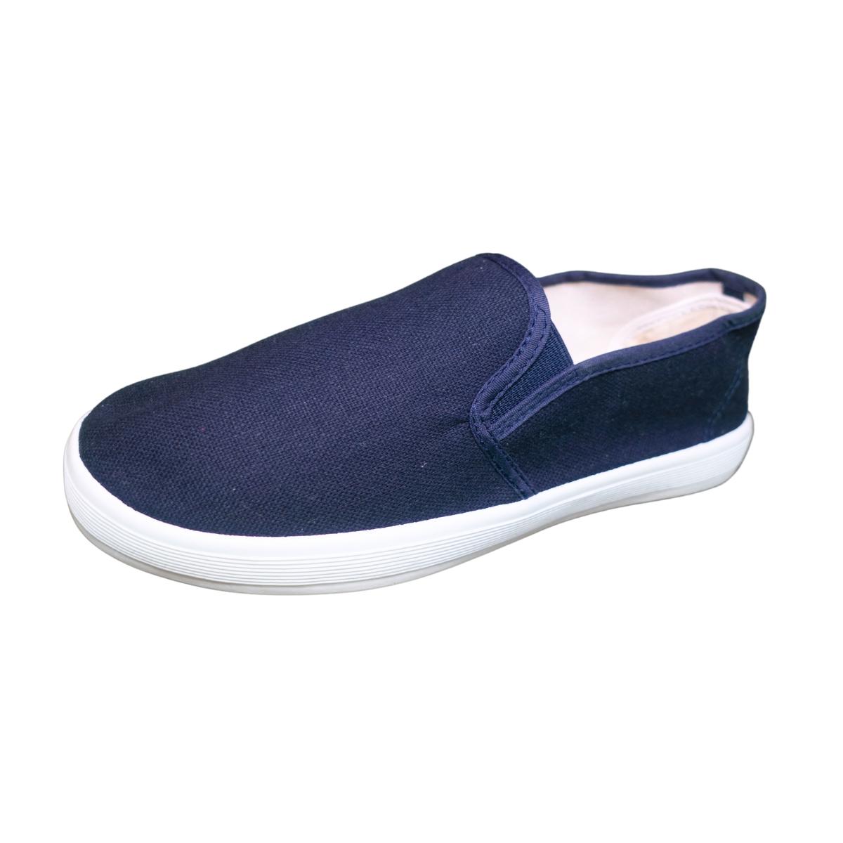 Economy Slip-On Canvas Deck Shoe