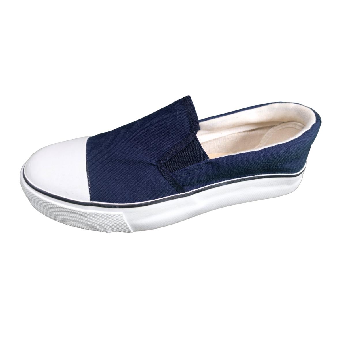 240 CANVAS SLIP-ON WRAP - Exercito/White/OBRA Blue Women main image 4