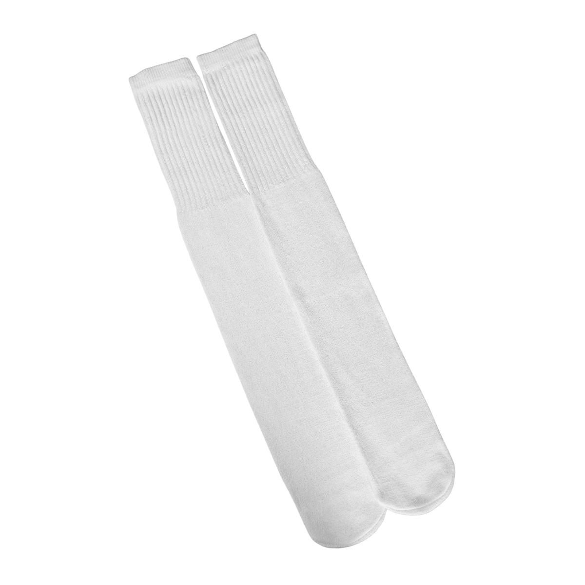まとめ買いでお得 Socks, Tube, White, Oversize 服＆ファッション小物